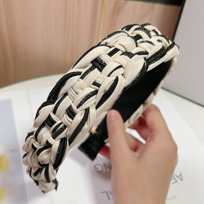 High-End Braided Twist Headband