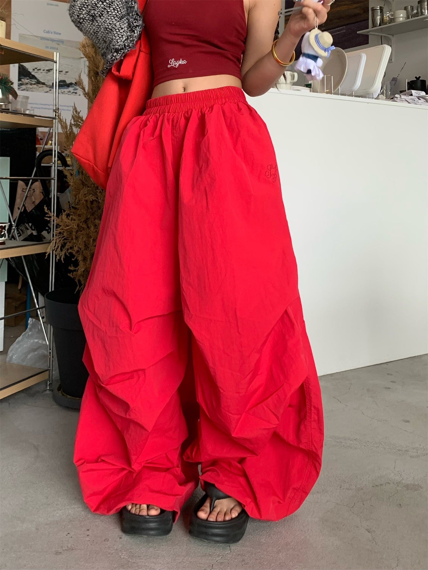 Versatile Harajuku-Inspired Floor Length Pants