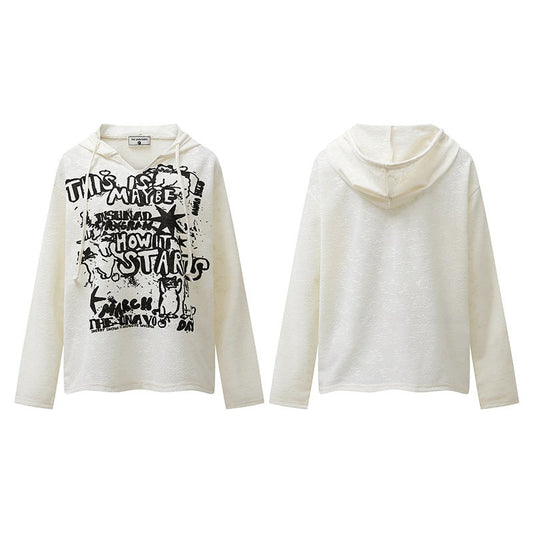 Women's Playful Long Sleeve Sunscreen T-Shirt