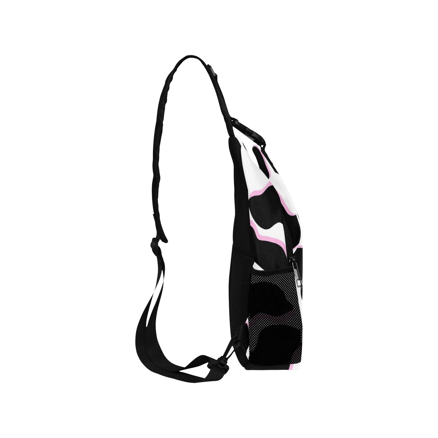 Cow Pattern Men's Casual Chest Bag