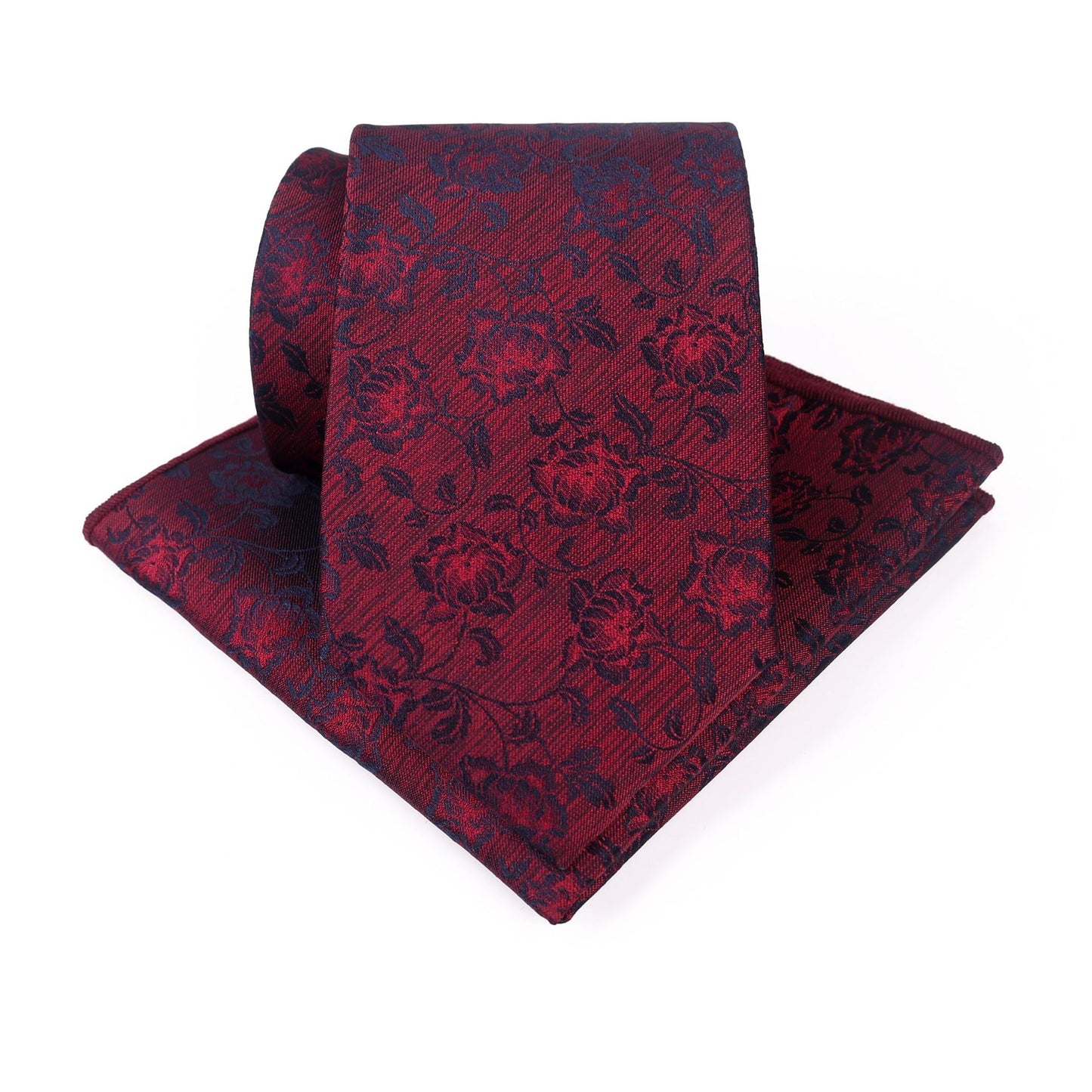 Men's Pineapple Dragonfly Pattern Jacquard Tie