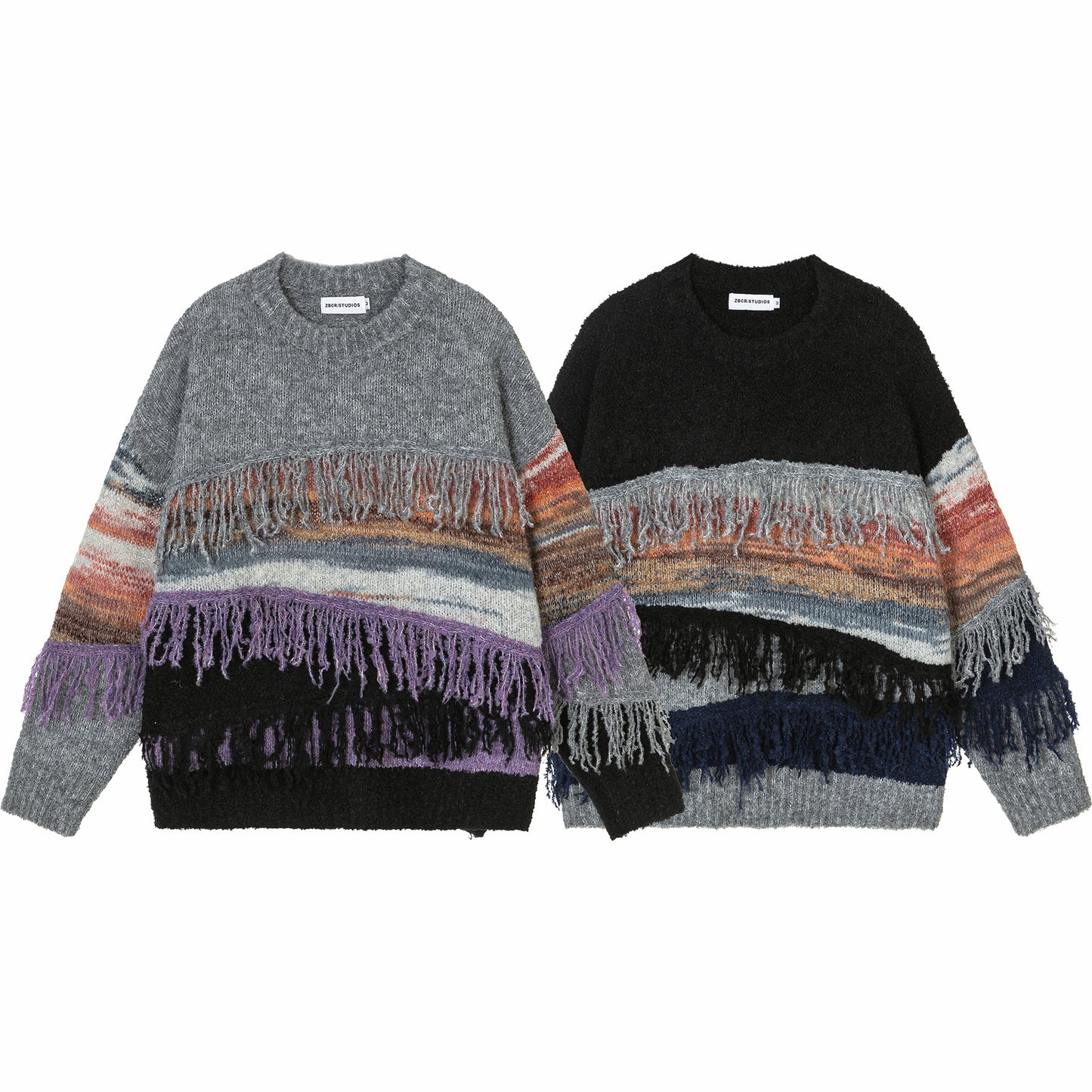 Tassel Teddy Velvet Sweater