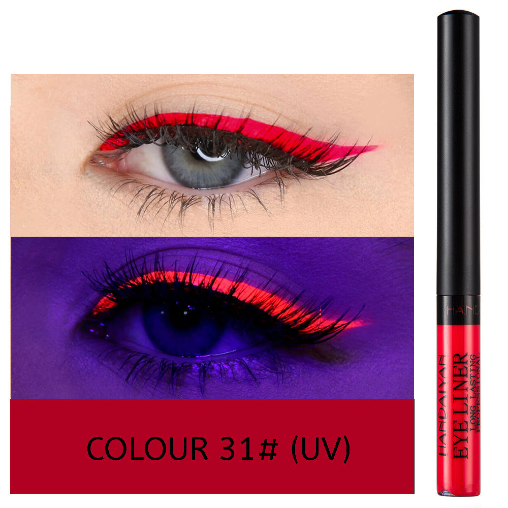12 Color Matte Liquid Eyeliner - Long Lasting & Non-Smudge