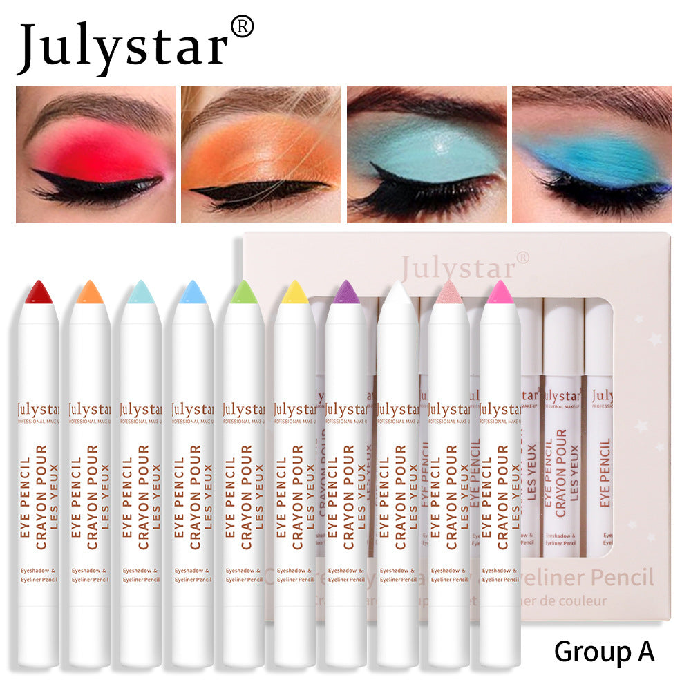 Matte Green Eye Shadow Stick - Beauty Gel Pen Set
