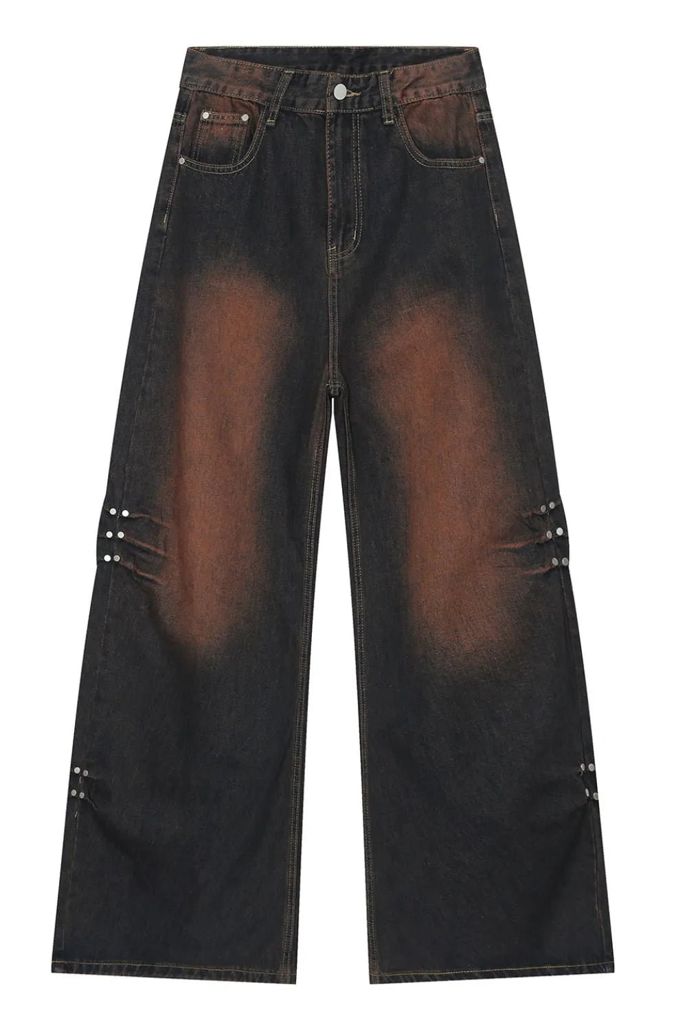 Stylish Wide Leg Jeans with Pockets