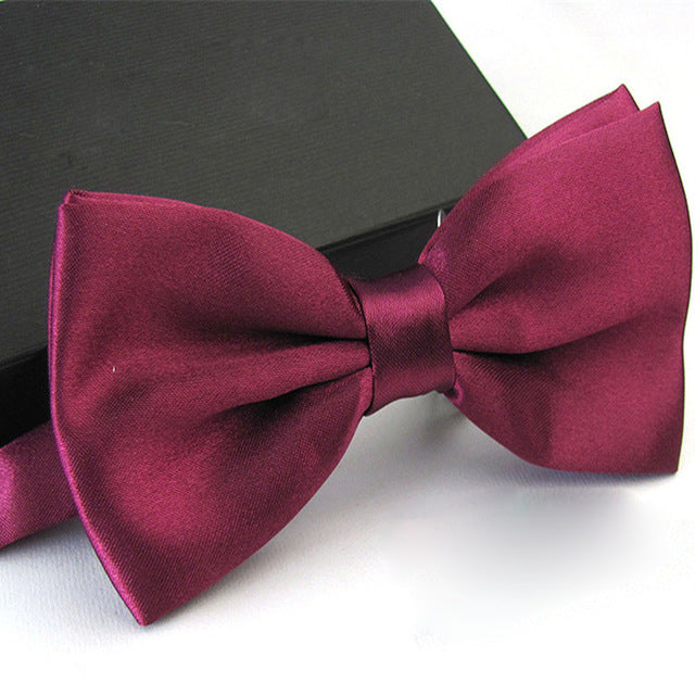Classic Satin Bow Tie for Men