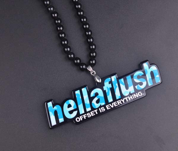 Harajuku Style Pink Green Camouflage Hellaflush Pendant