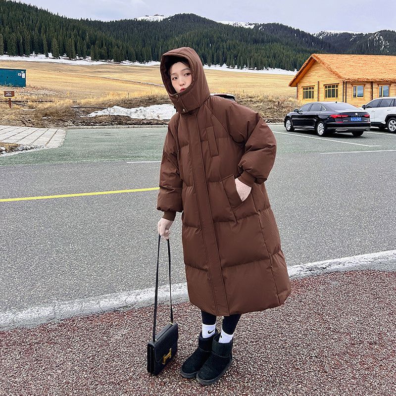Harajuku Style Women's Cotton Jacket - Loose Fit Outerwear
