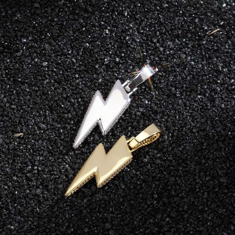 Retro Zircon Lightning Necklace - Harajuku Style