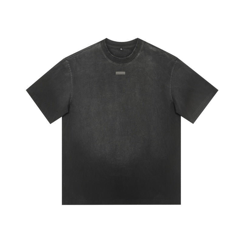 Harajuku Style Loose Fit Letter Print Short Sleeve Tee