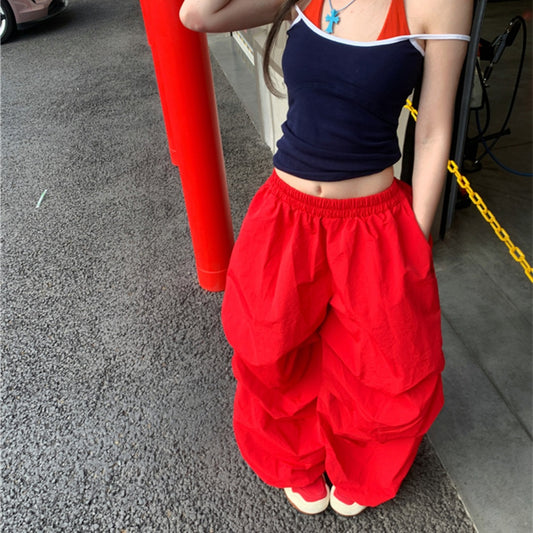 Versatile Harajuku-Inspired Floor Length Pants