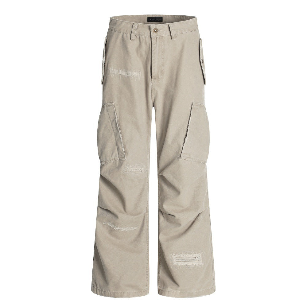High Street Multi-Pocket Workwear Pants