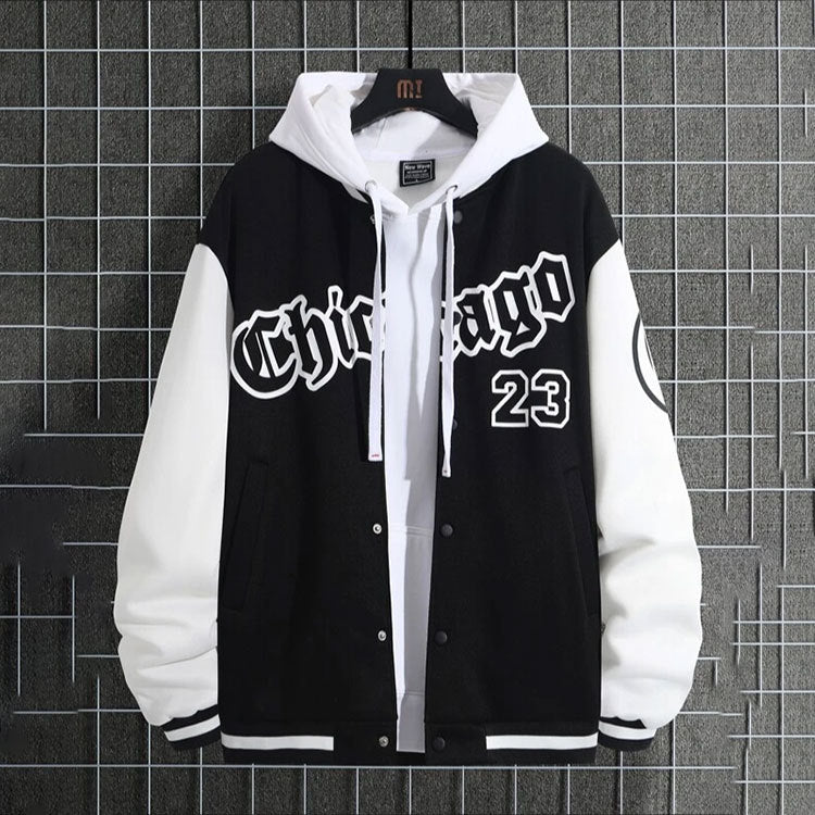 Harajuku Style Youth Men's Baseball Jacket