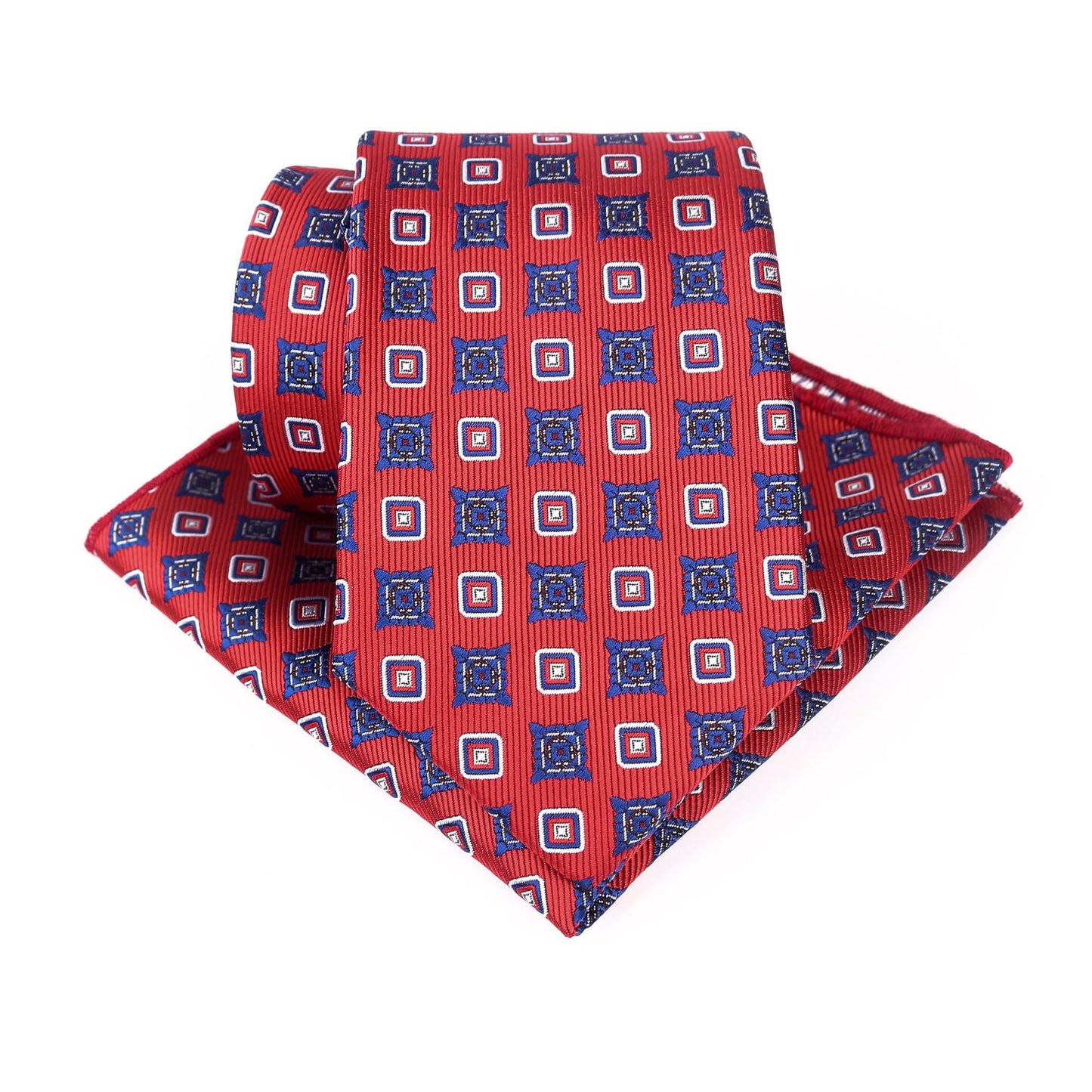 Men's Pineapple Dragonfly Pattern Jacquard Tie