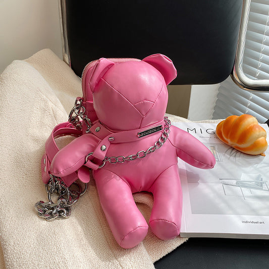 Harajuku Style Teddy Bear Phone Bag for Women