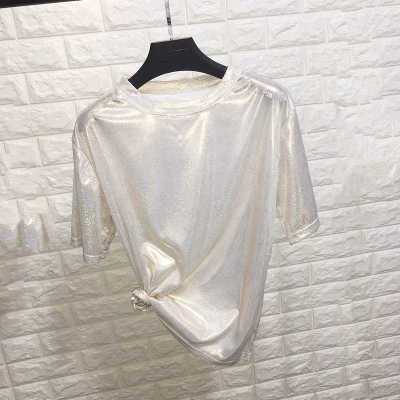 Playful Retro Silk Top for Women