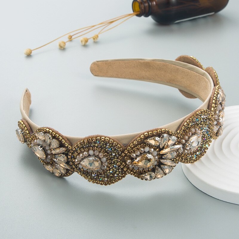 New Gorgeous Baroque Tassel Headband