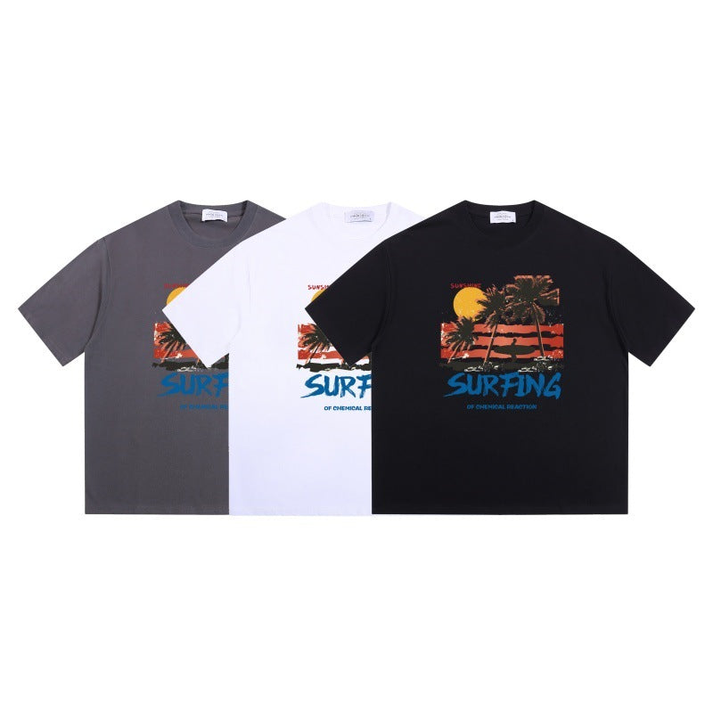 Harajuku Style Loose Fit Short Sleeved T-Shirt