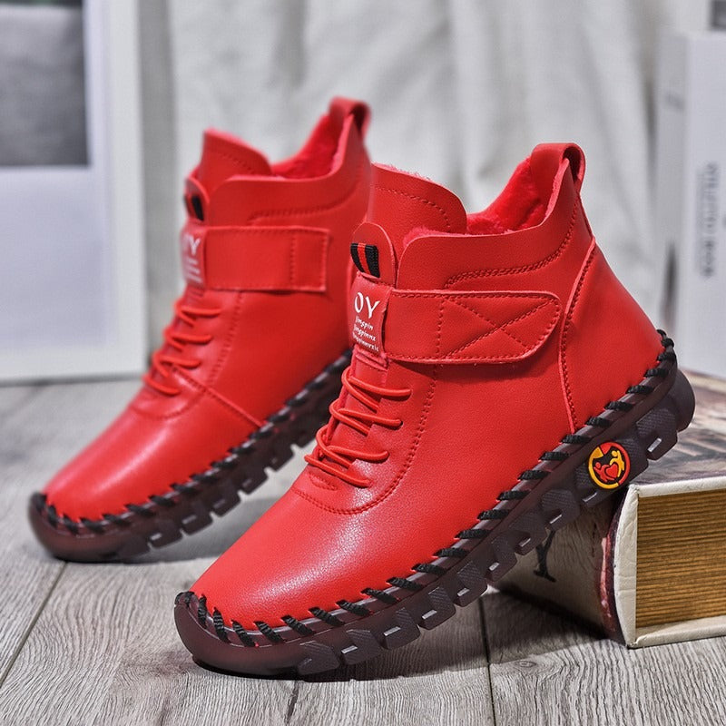 Large Size Women's Casual Boots - Stylish and Simple Design