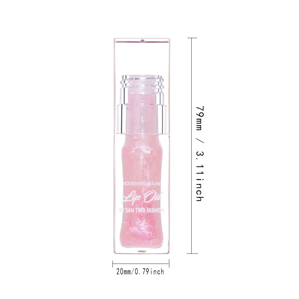 Hydrating Color Changing Lip Gloss - Sparkling Shimmer Lip Oil