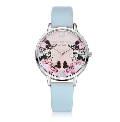 Flower Butterfly Ladies Bracelet Watch - Harajuku Style