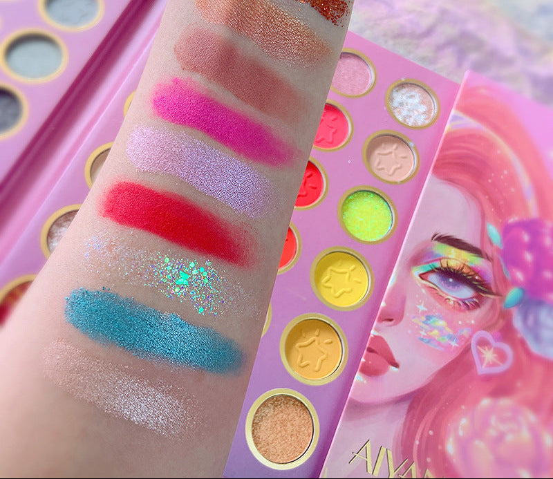 84 Color Eye Shadow and Blush Palette - Harajuku Style