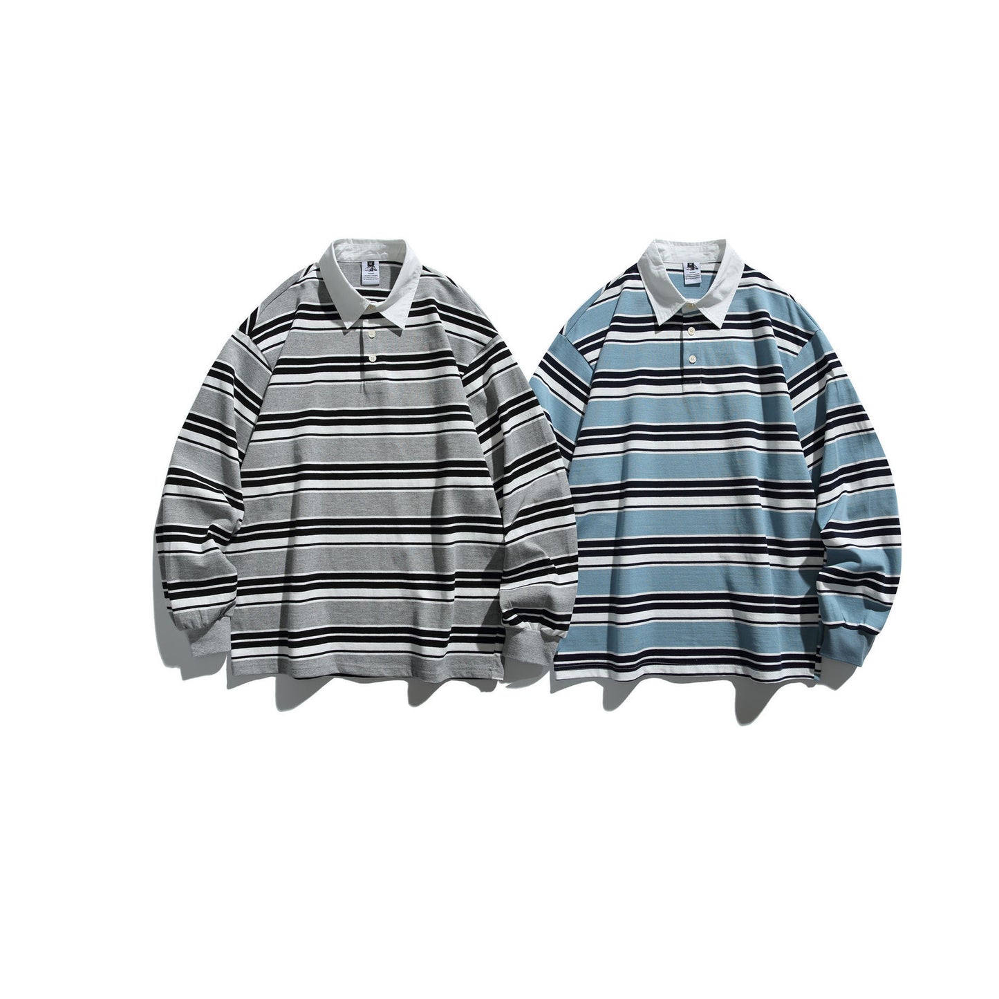 Versatile Harajuku Style Lapel T-Shirt Sweatshirt