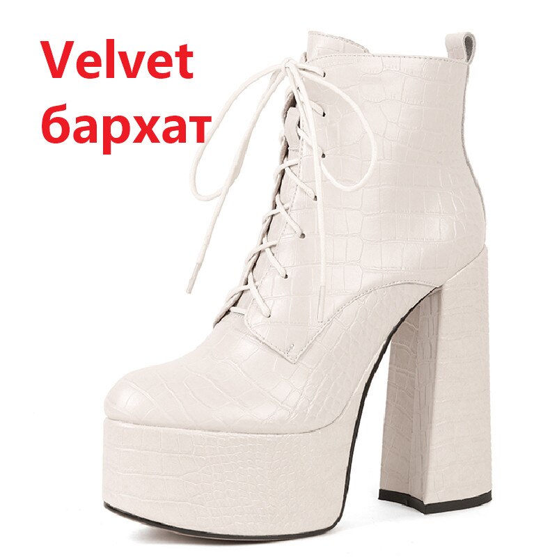 Harajuku Style Genuine Leather Ankle Boots for Women