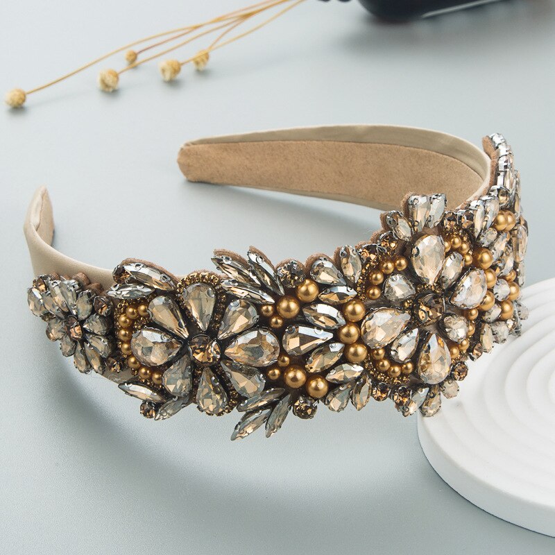 New Gorgeous Baroque Tassel Headband