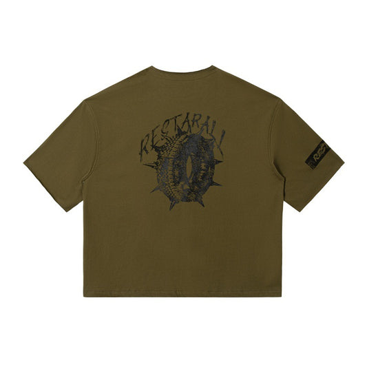 Harajuku Inspired Distressed Loose Fit T-Shirt