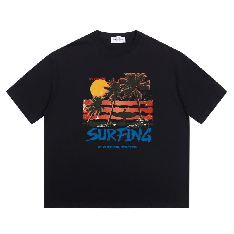 Harajuku Style Loose Fit Short Sleeved T-Shirt