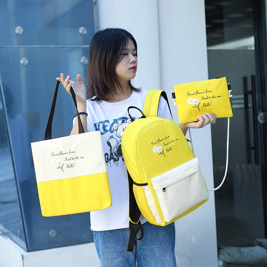 Cute Harajuku Style 3-Piece School Backpack Set