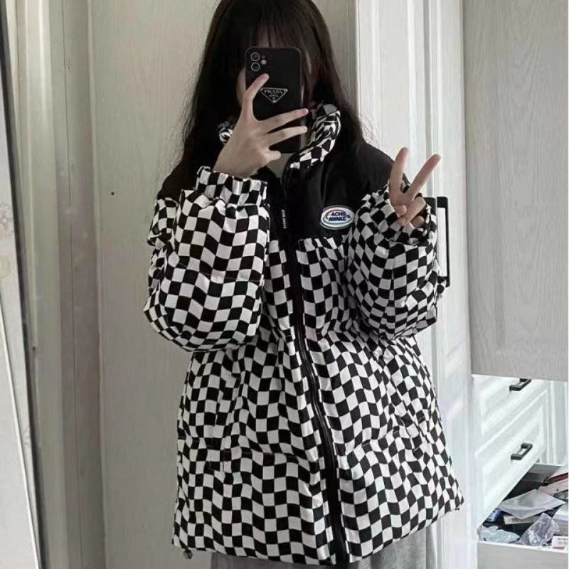 Harajuku Style Women's Hooded Winter Jacket