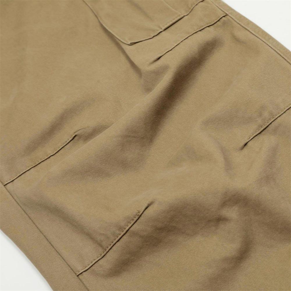 Harajuku Style Wide-Leg Casual Trousers for Men