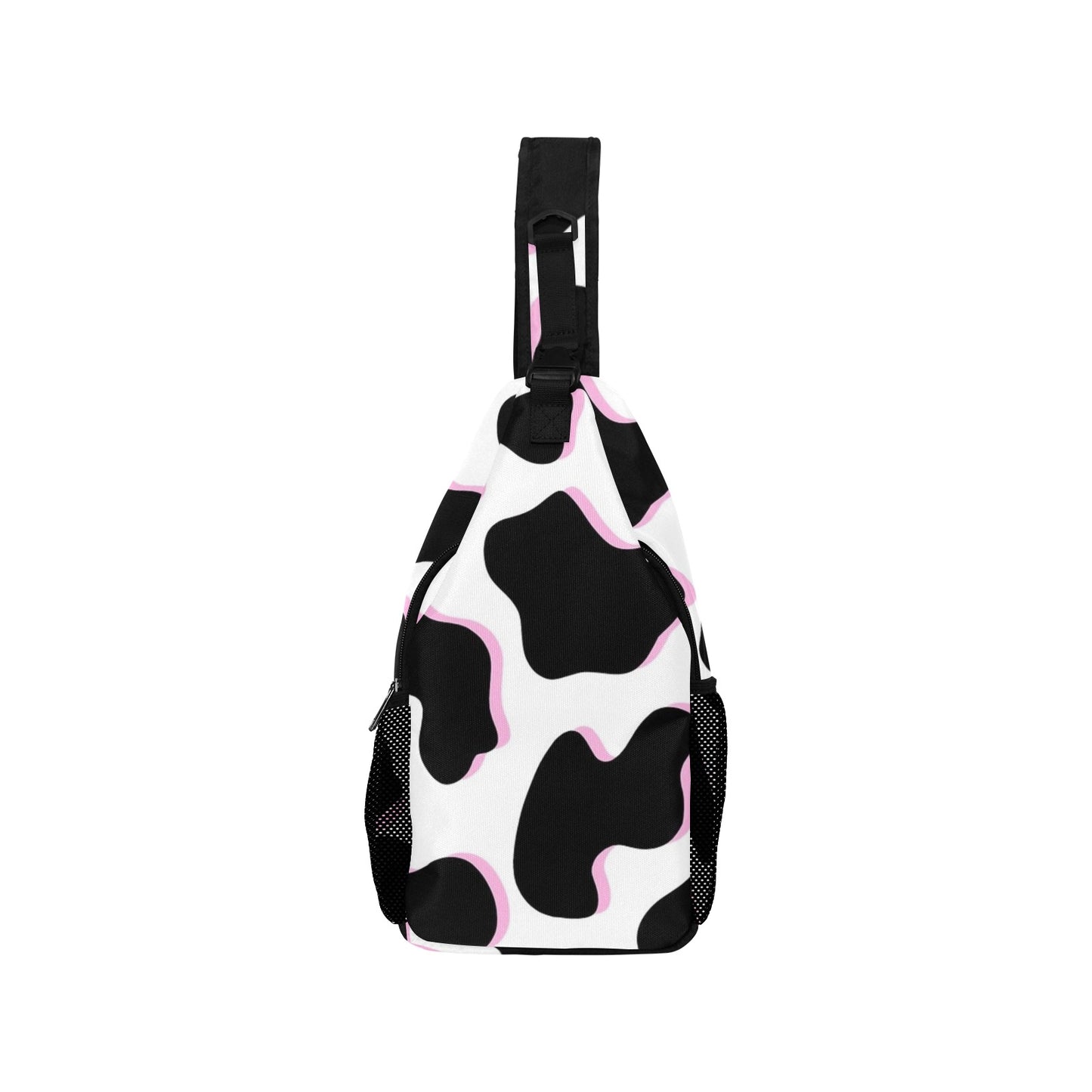 Cow Pattern Men's Casual Chest Bag