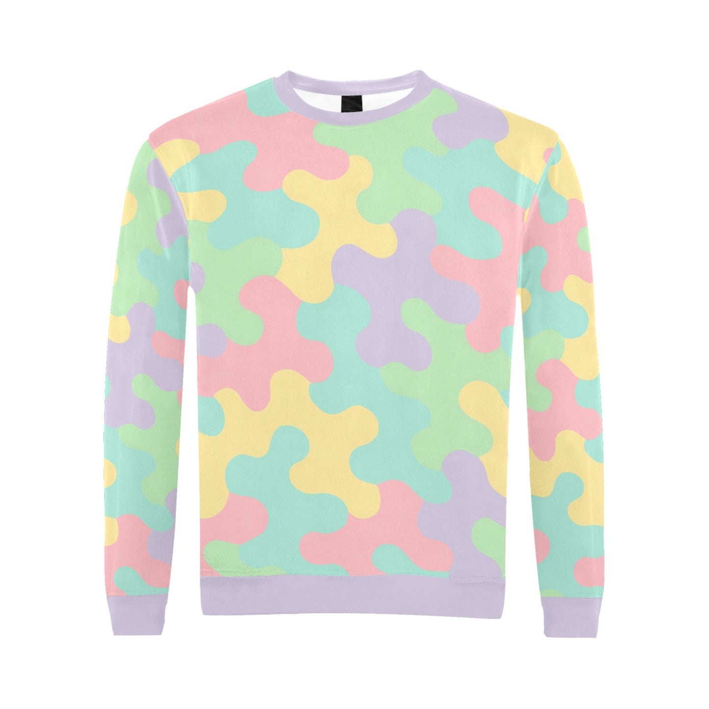 Harajuku Pastel Rainbow Camo Sweatshirt