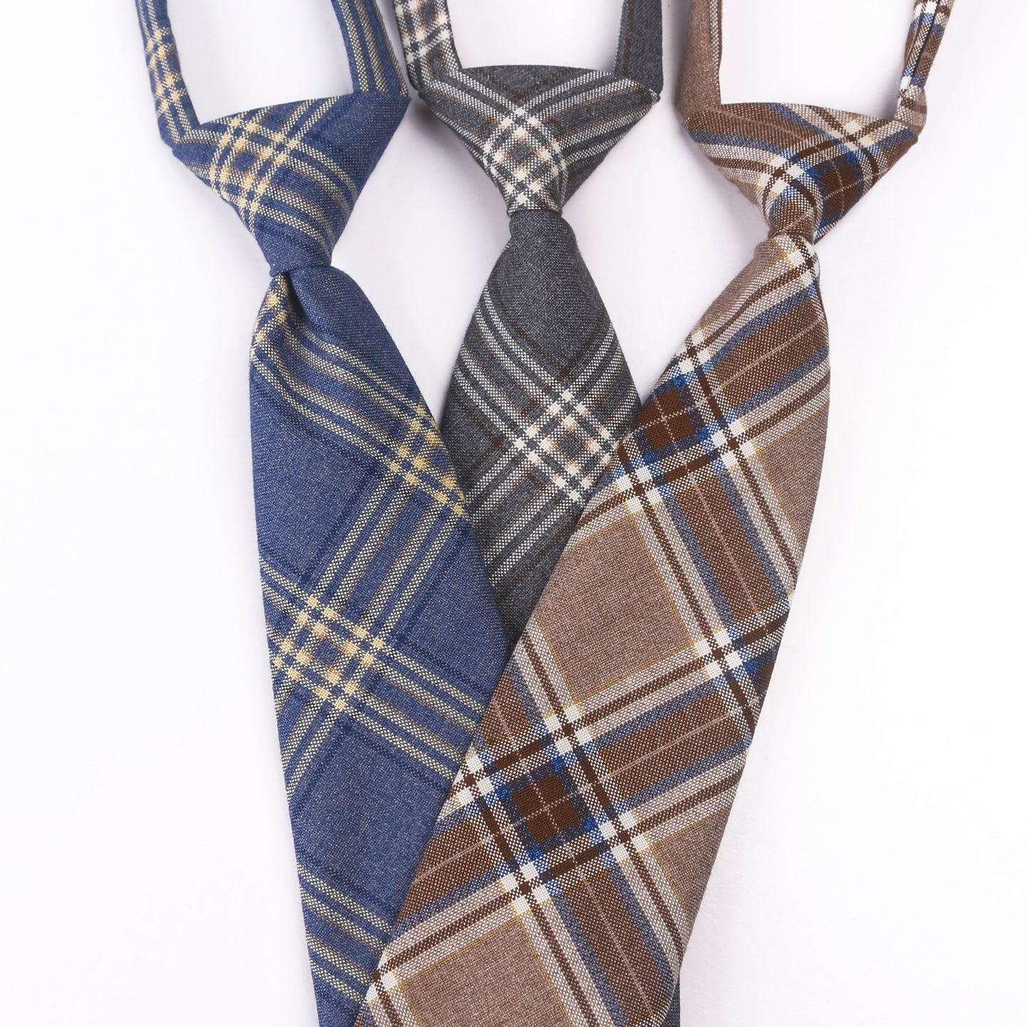 Harajuku Plaid Tie for Students - Playful Japanese Style