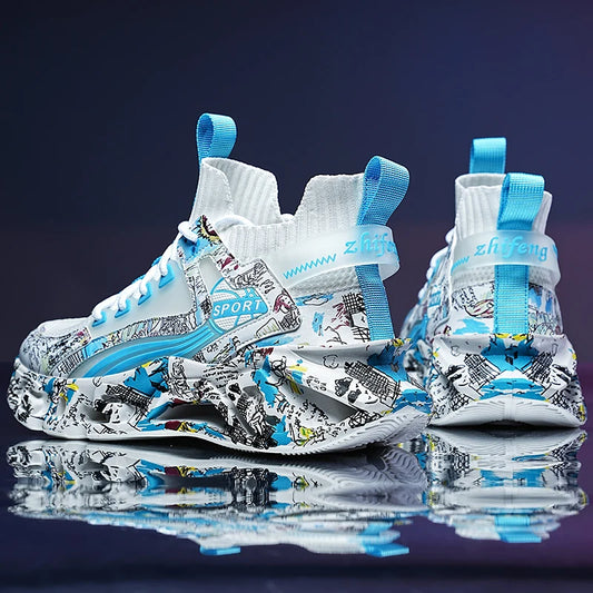 Harajuku Style Men's High-Quality Sneakers