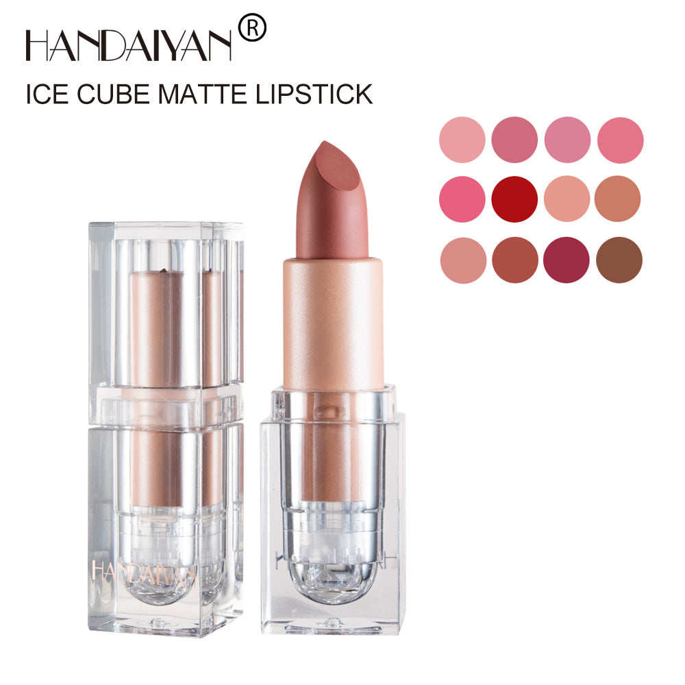 Vibrant Matte Lipstick - 12 Bold Shades