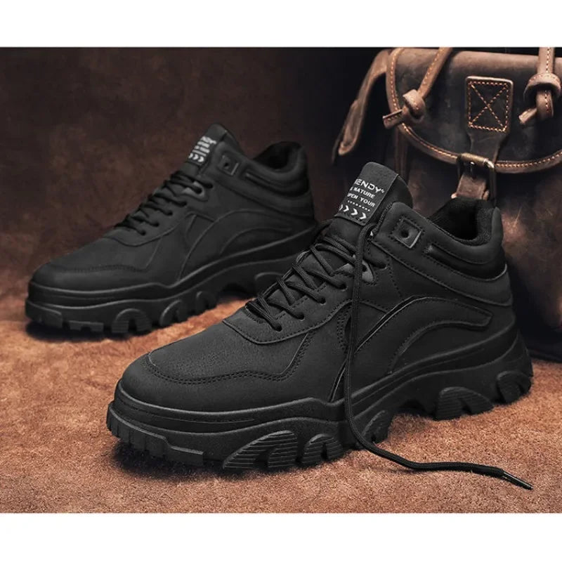 Trendy Lightweight Anti-Slip Work Shoes for Men
