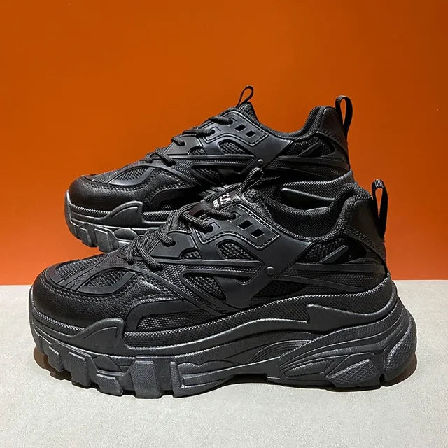 Versatile Thick Soled Dad Shoes for Girls