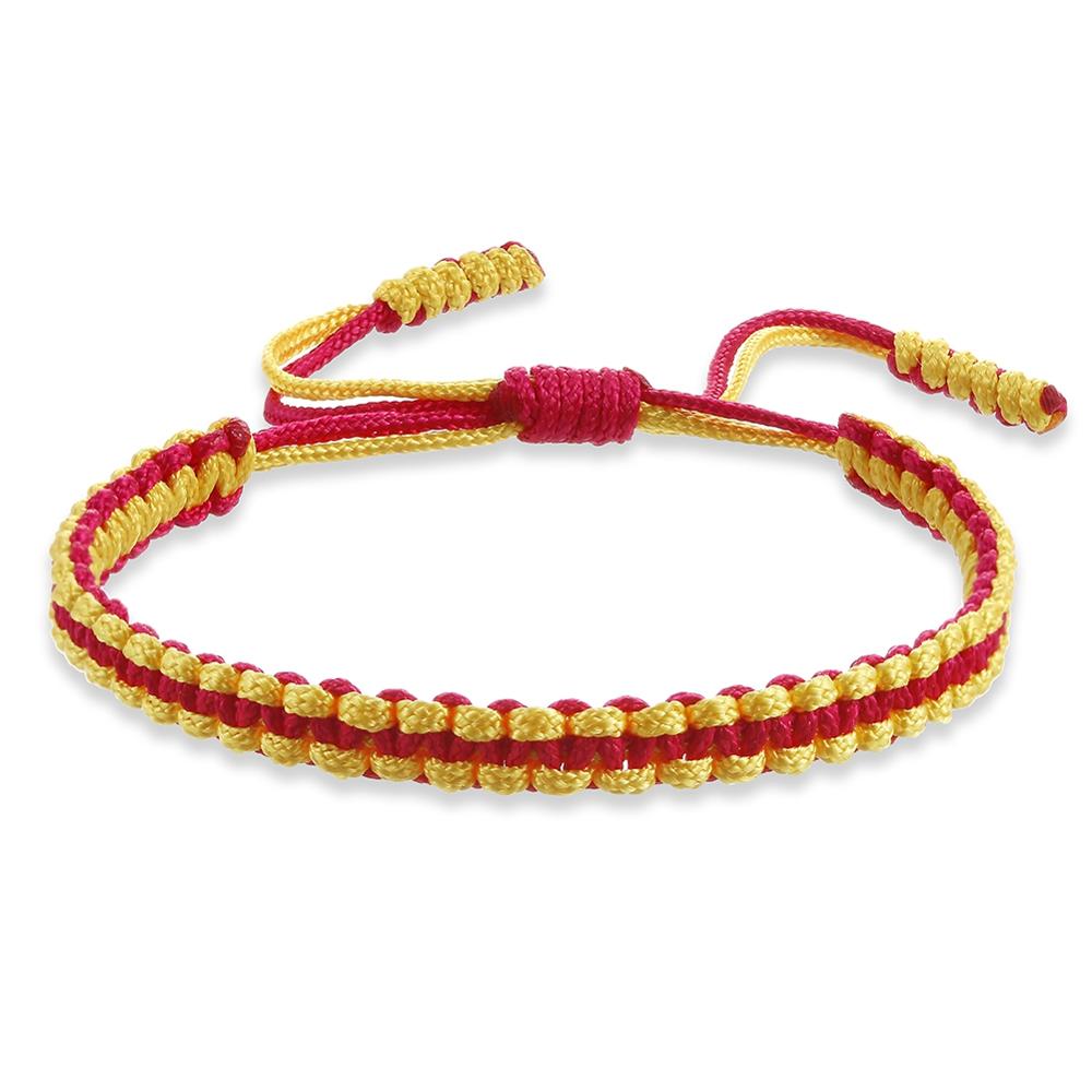 Ethnic Tibetan Buddha Amulet Bracelets - Handmade Multicolor