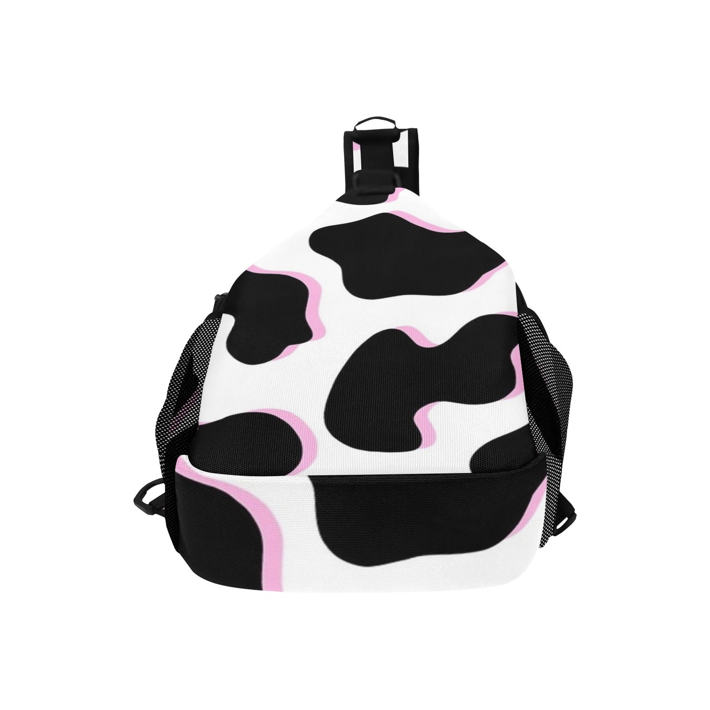 Cow Pattern Men's Casual Chest Bag