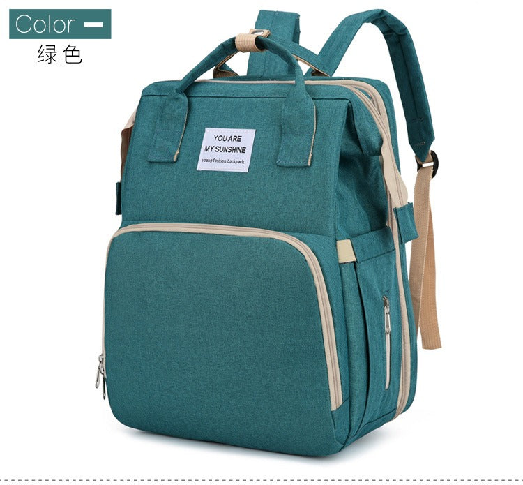Harajuku Style Portable Foldable Mommy Bag Backpack