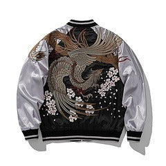 Zhuque Heavy Industry Embroidered Baseball Jacket