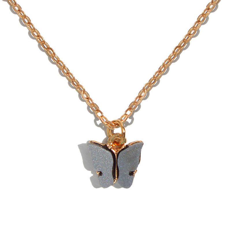 Sweet Butterfly Necklace - Harajuku Style Pendant