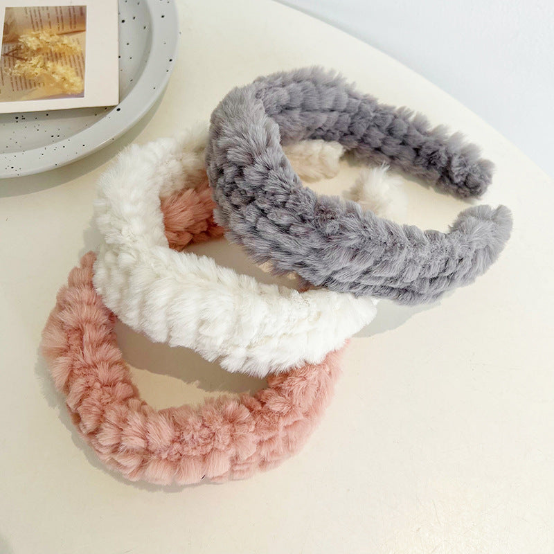 Plush Mink Hair Band R522