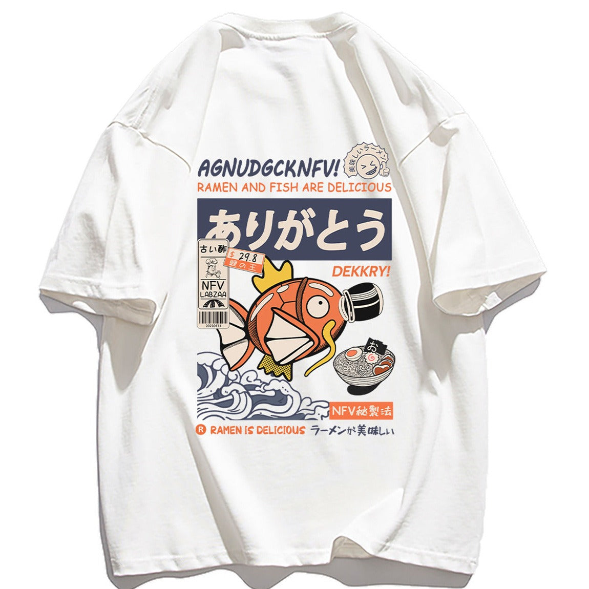 Vintage Japan Kanji Cartoon Graphic Tee