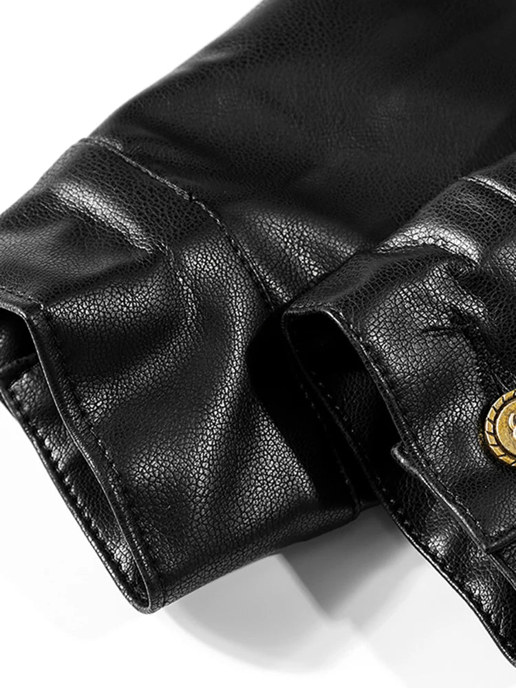 Harajuku Style Women's Patchwork Denim Coat