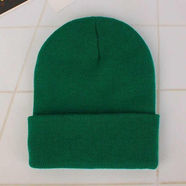 Cute Knitted Beanie Hat for Women - Harajuku Style Cap